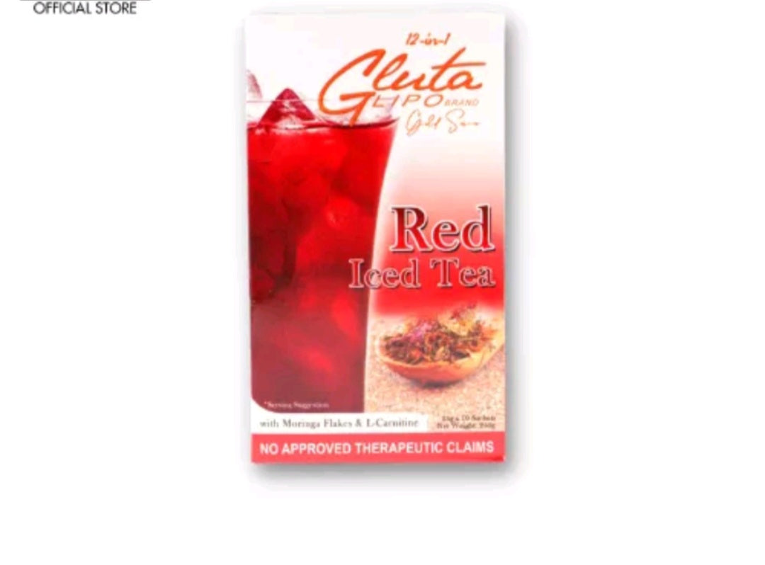 B1T1 Gluta Lipo Red Iced Tea