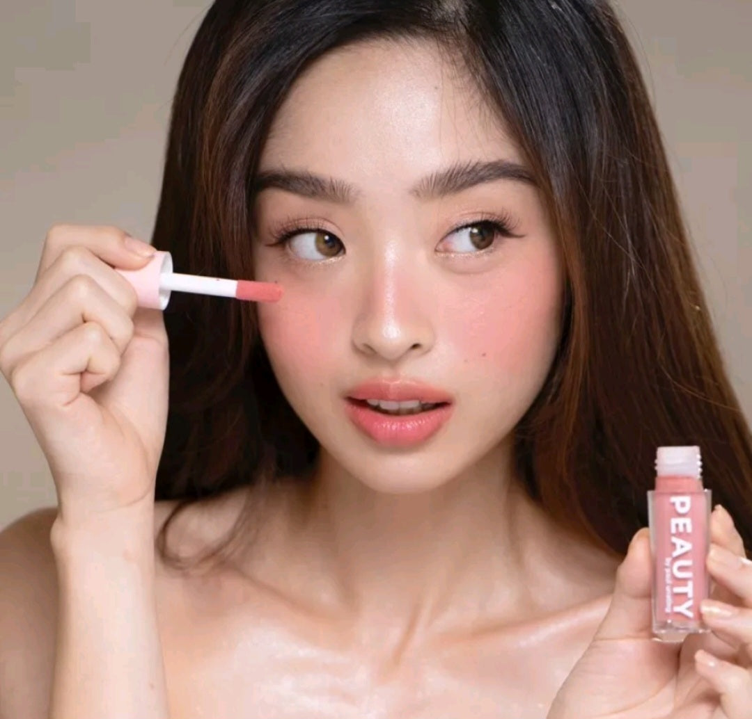 Liquid Creamy Blush In LOVE (PEAUTY BEAUTY Natural Finish & Long Lasting Blush)