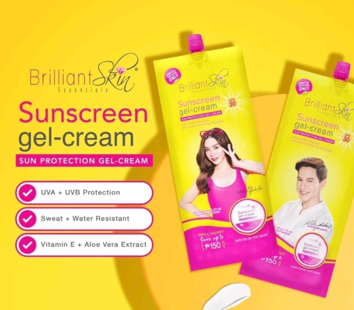 Brilliant Skin Sunscreen Gel-Cream SPF30 Classic 50g