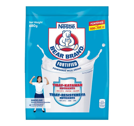 BEAR BRAND Fortified Powdered Milk Drink 680g