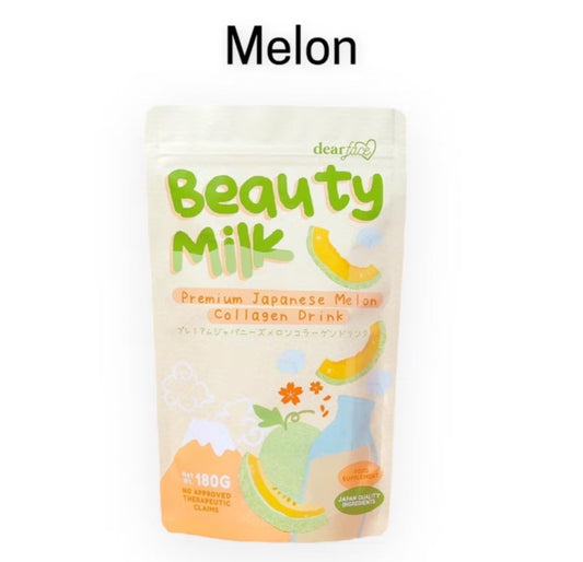 Dear Face Beauty Milk Collagen Drink Melon