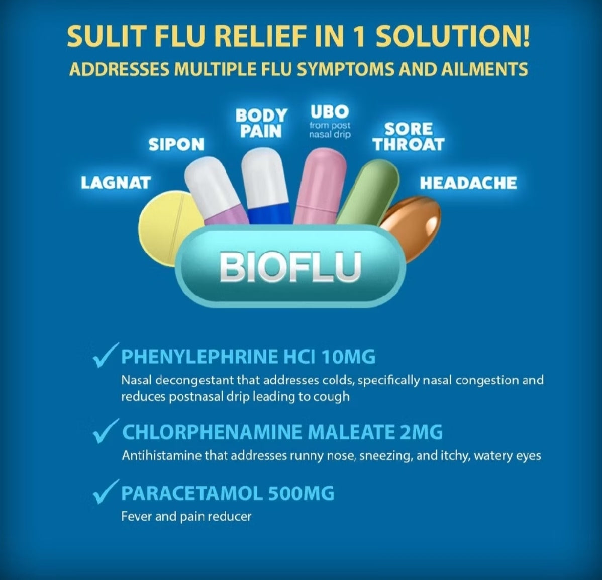 Bioflu 10pcs