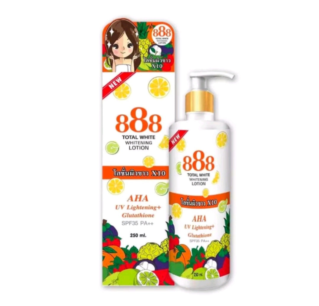 888 Total White Whitening Body Lotion
