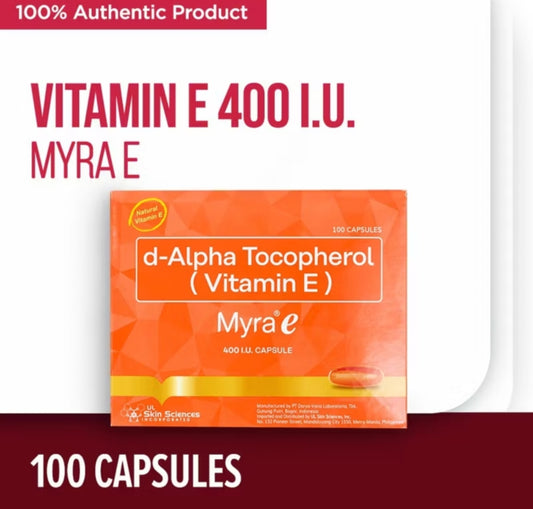 Myra E 400IU 100 CAPSULES