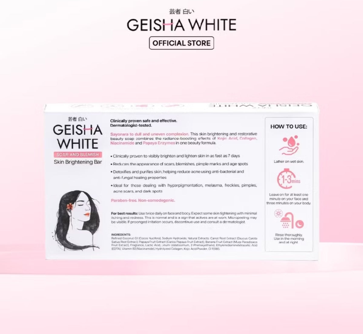 Geisha White Value Pack 65gx3
