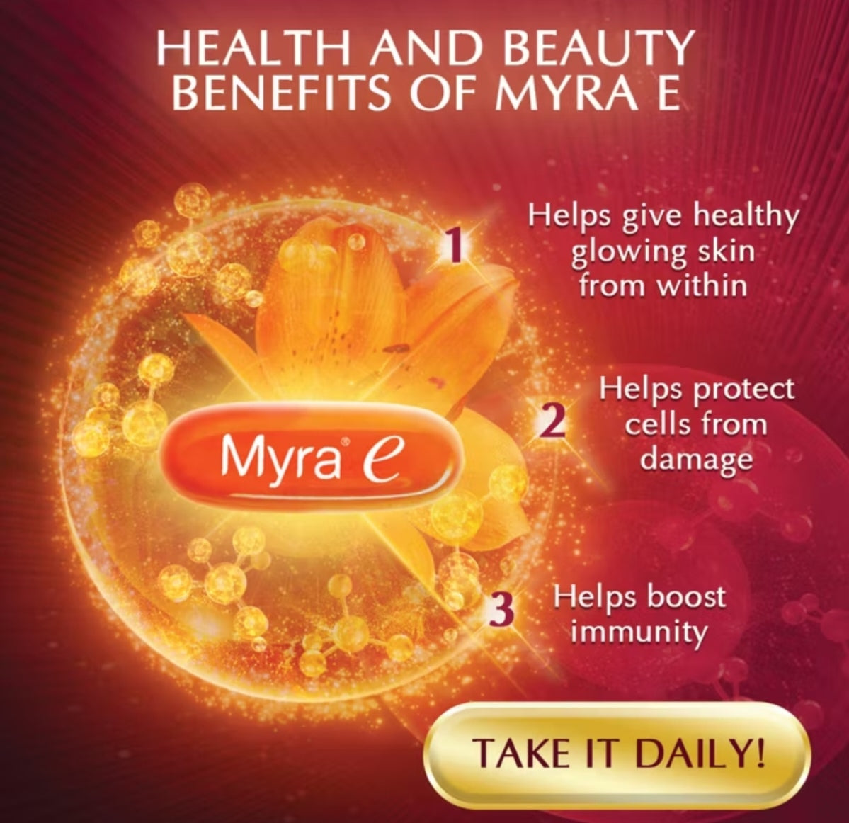 Myra E 400IU 100 CAPSULES