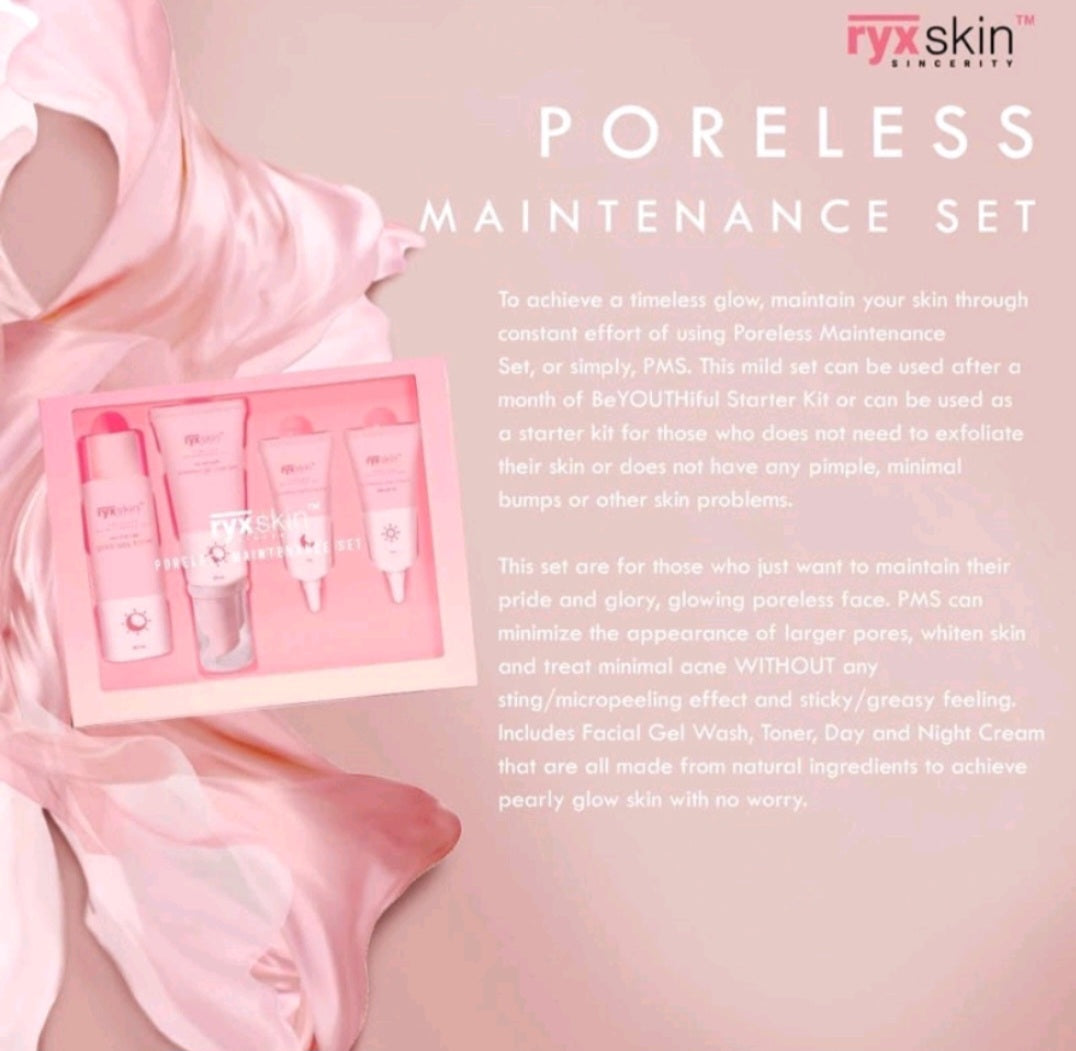 RYX Poreless Maintenance Set