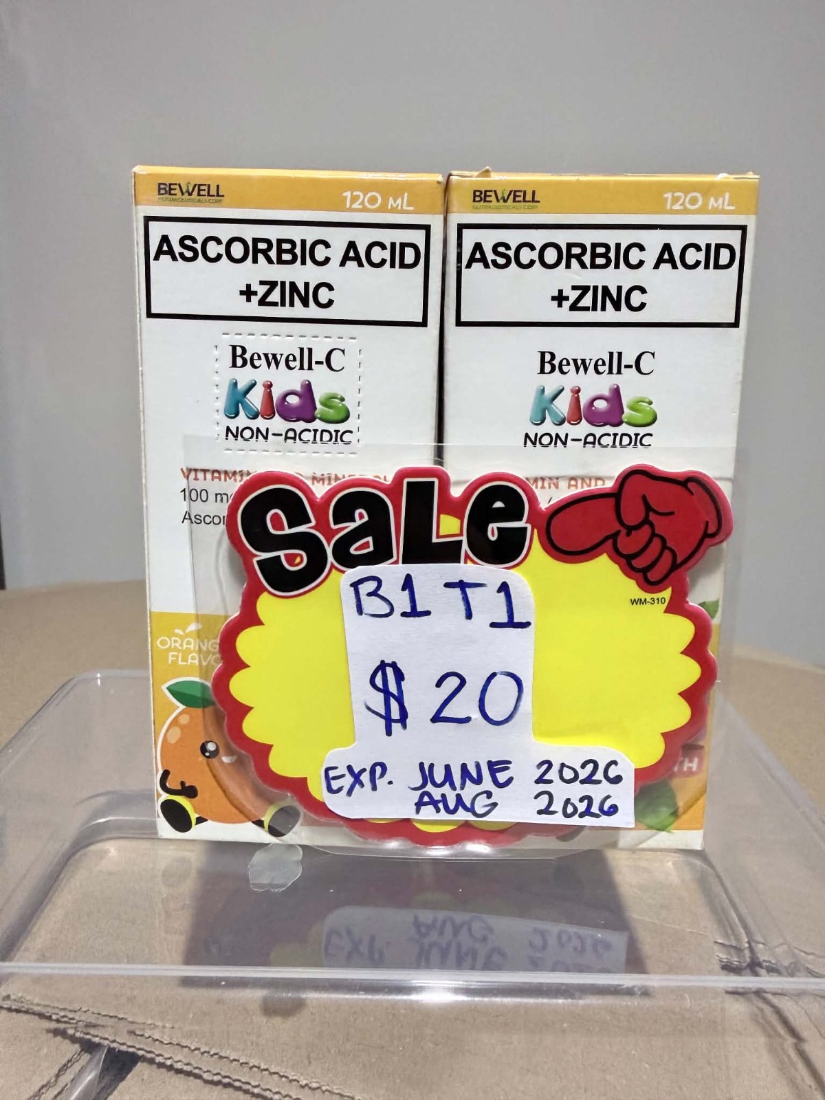 .Buy 1 Take 1  Bewell-C Kids Non-Acidic Vitamin C With Zinc 120ml