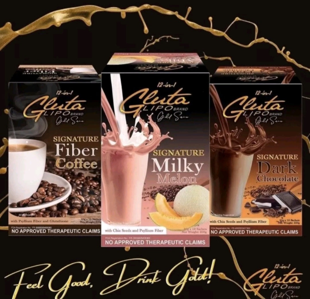 Gluta Lipo Signature Fiber Coffee