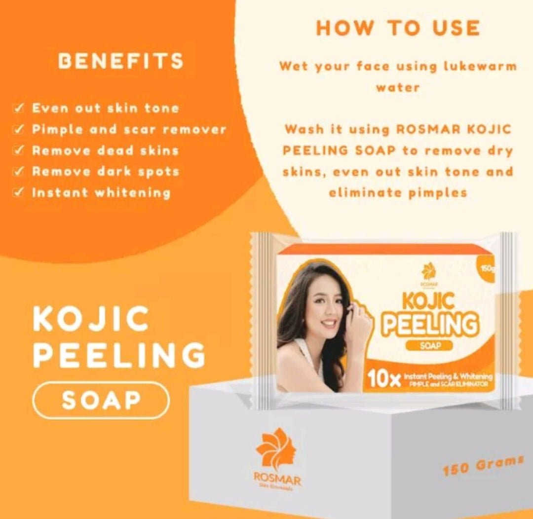 Rosmar Kojic Peeling Soap