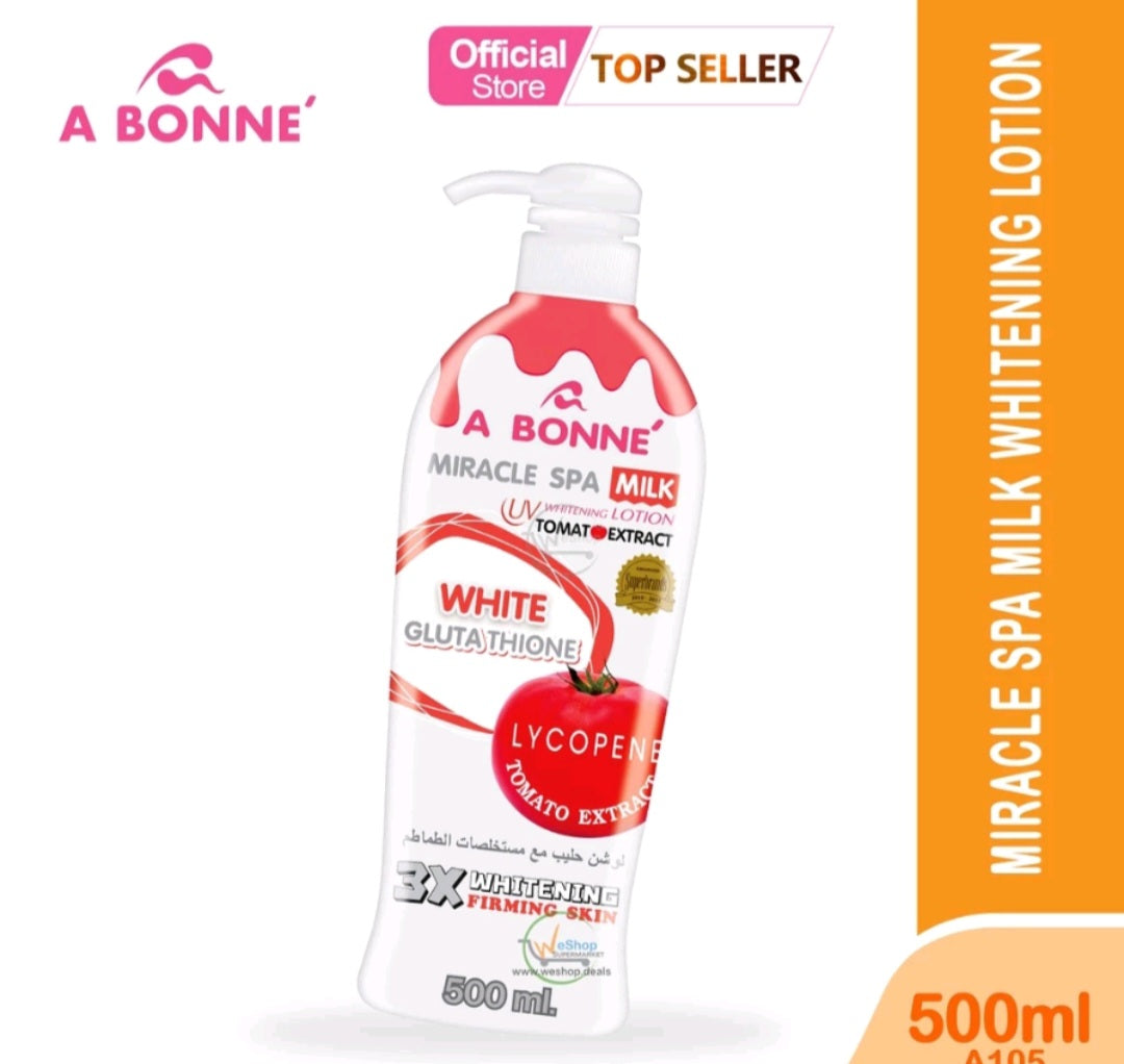 A Bonné Miracle Spa Milk Lotion With Lycopene Tomato Extract