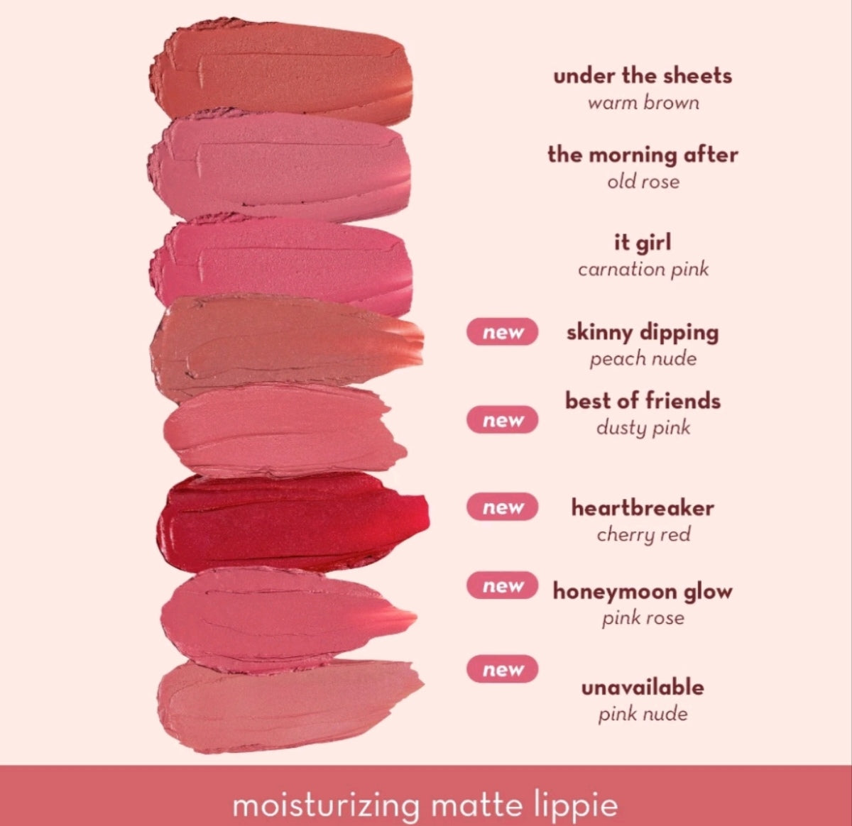 Happy Skin Shut Up And Kiss Me Matte Lippie Honeymoon Glow