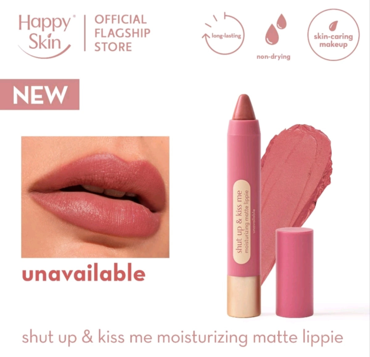 Happy Skin Shut Up And Kiss Me Matte Lippie Unavailable