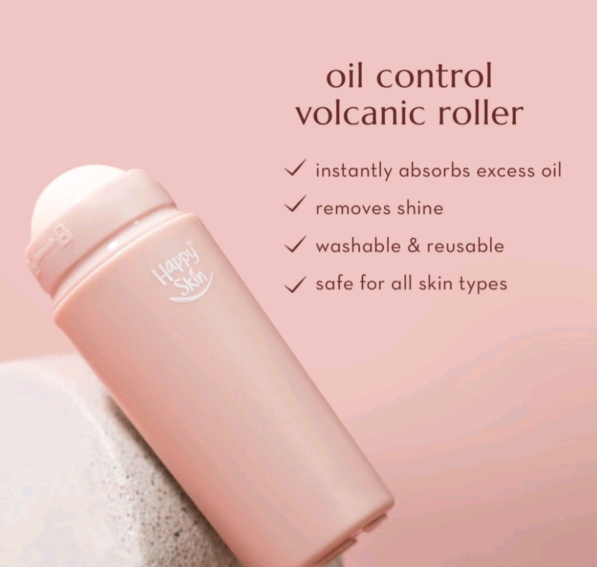 Happy Skin Oil Control Volcanic Roller