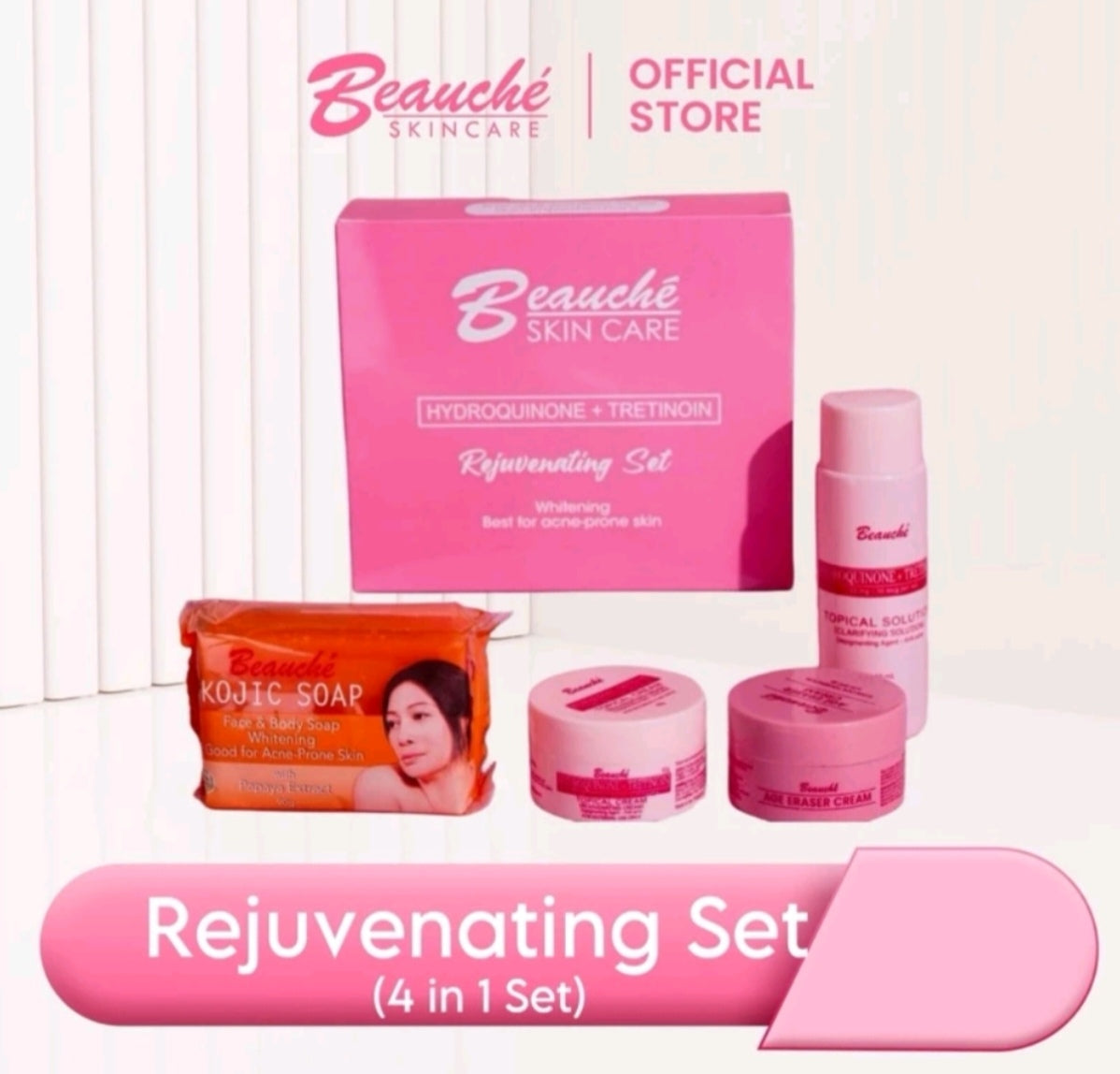 Beauche Skin Care Rejuvenating Set (4 in 1 Set)