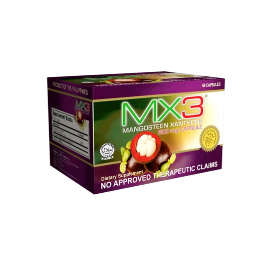 MX3 Mangosteen Xanthone 500mg Capsule 60's