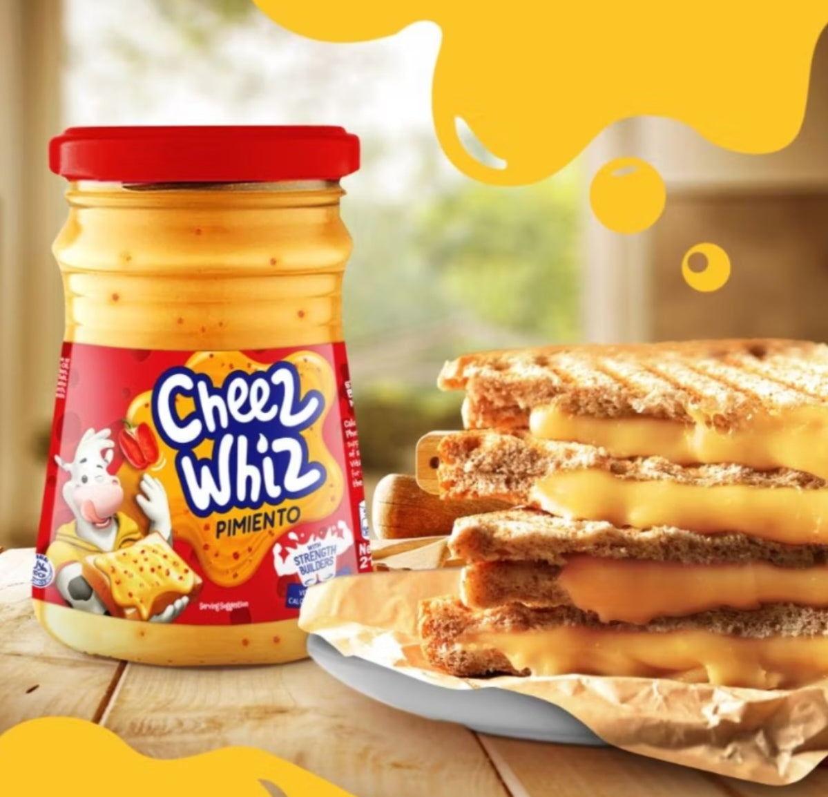 Cheez Whiz Pimiento 210g
