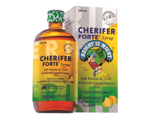 Cherifer Forte Syrup With Taurine & Double CGF with Zinc