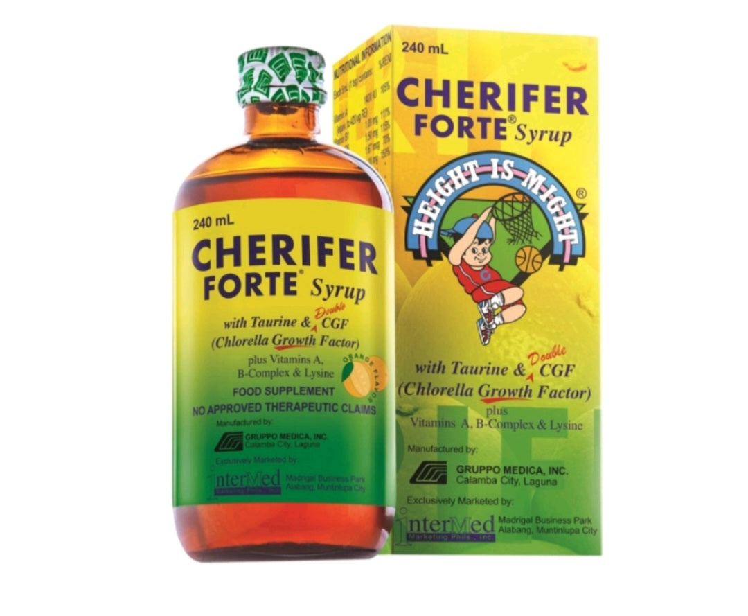 Cherifer Forte Syrup With Taurine & Double CGF