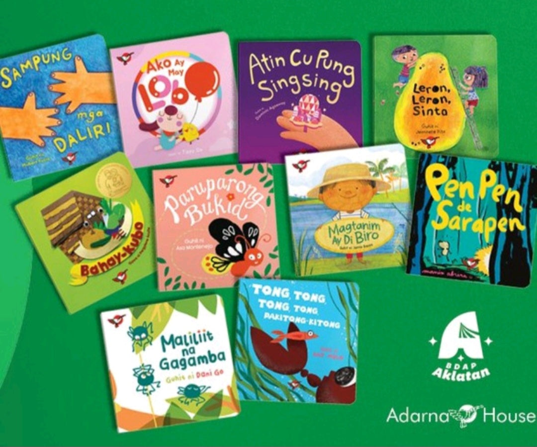 Adarna House Board Book Bundle of Songs - for Preschool