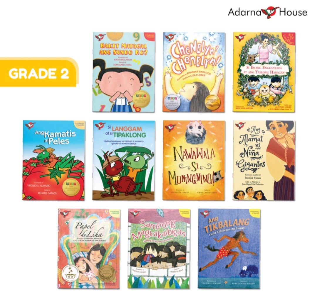 Adarna House Picture Book for Grade 2 Bundle (10 titles)