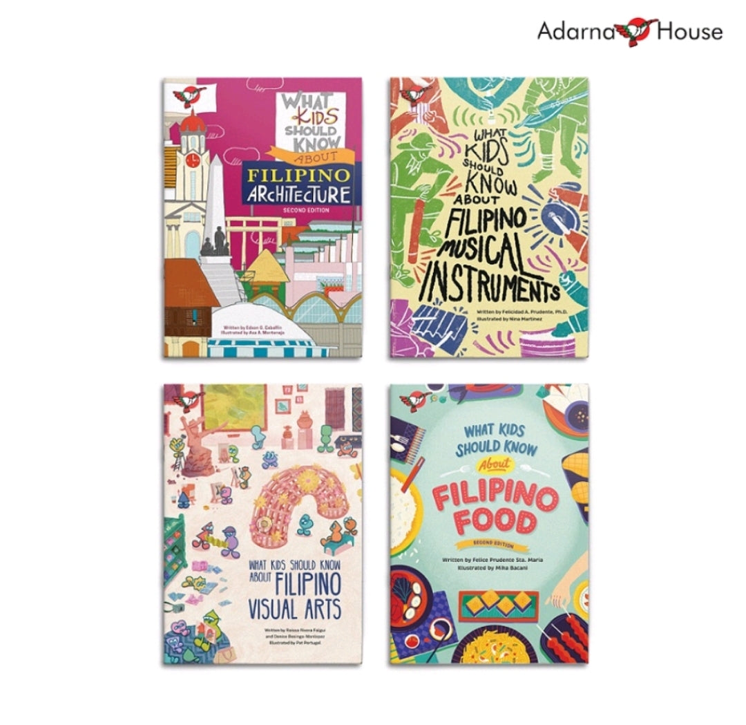 Adarna House What Kids Should Know Book Bundle English Text (4 titles)