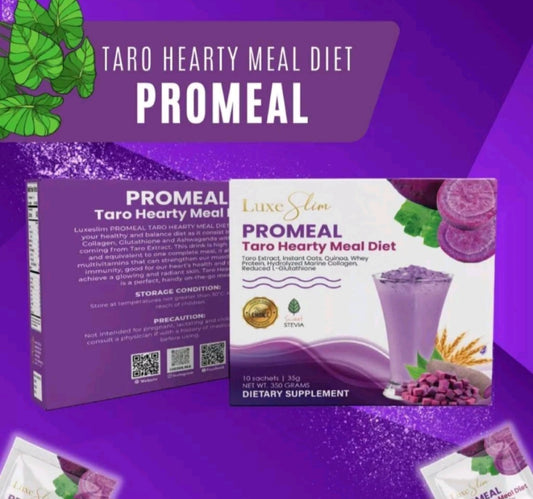 Luxe Slim Promeal Taro Hearty Meal Diet