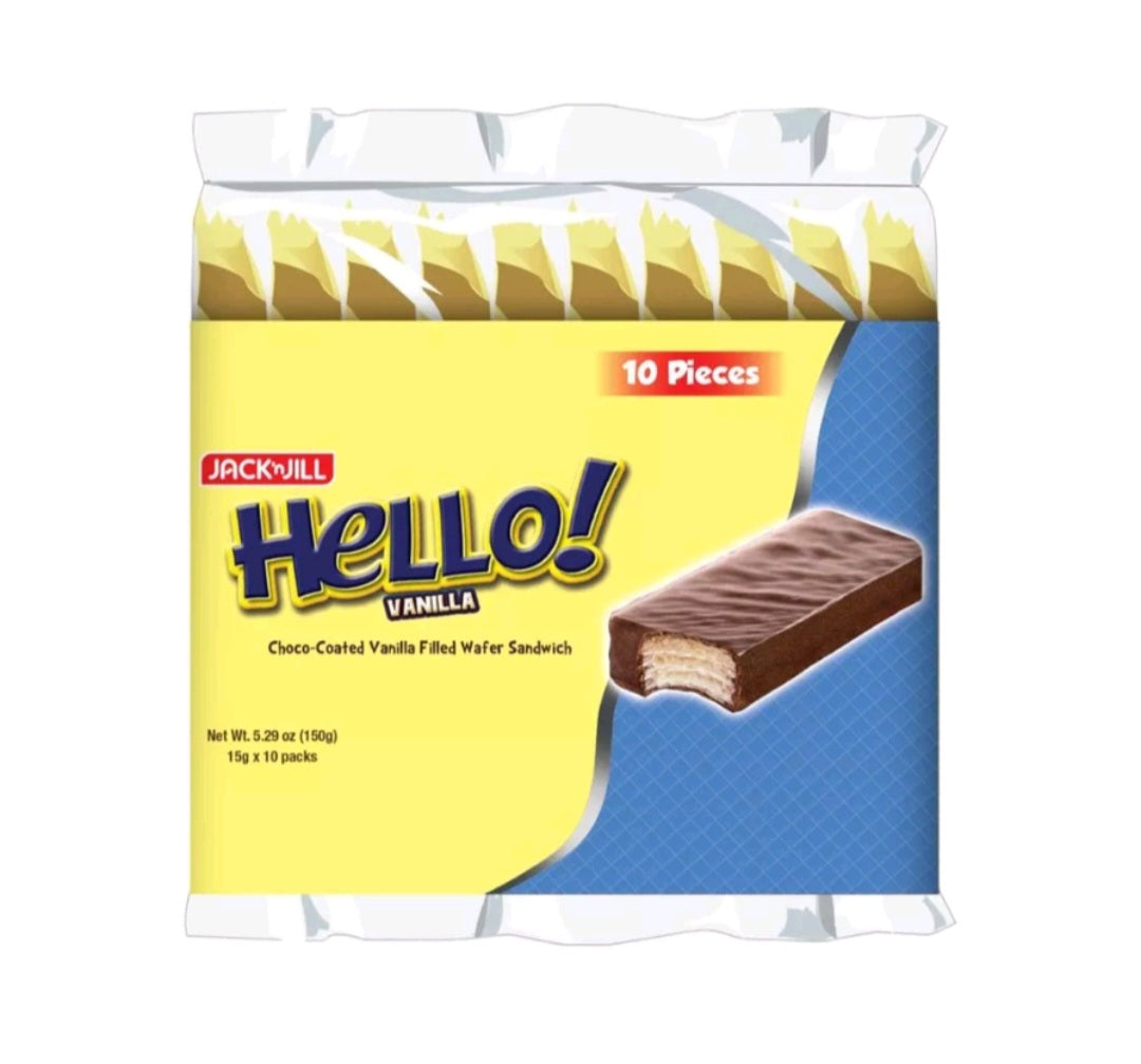 Jack 'n Jill Hello Wafer Vanilla