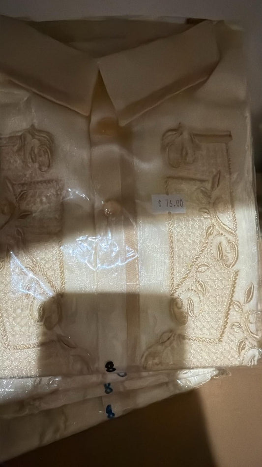 Barong Tagalog for Kids (size 8)