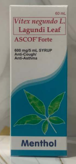 Ascof Lagundi for adults 120ml (Anti- Asthma)