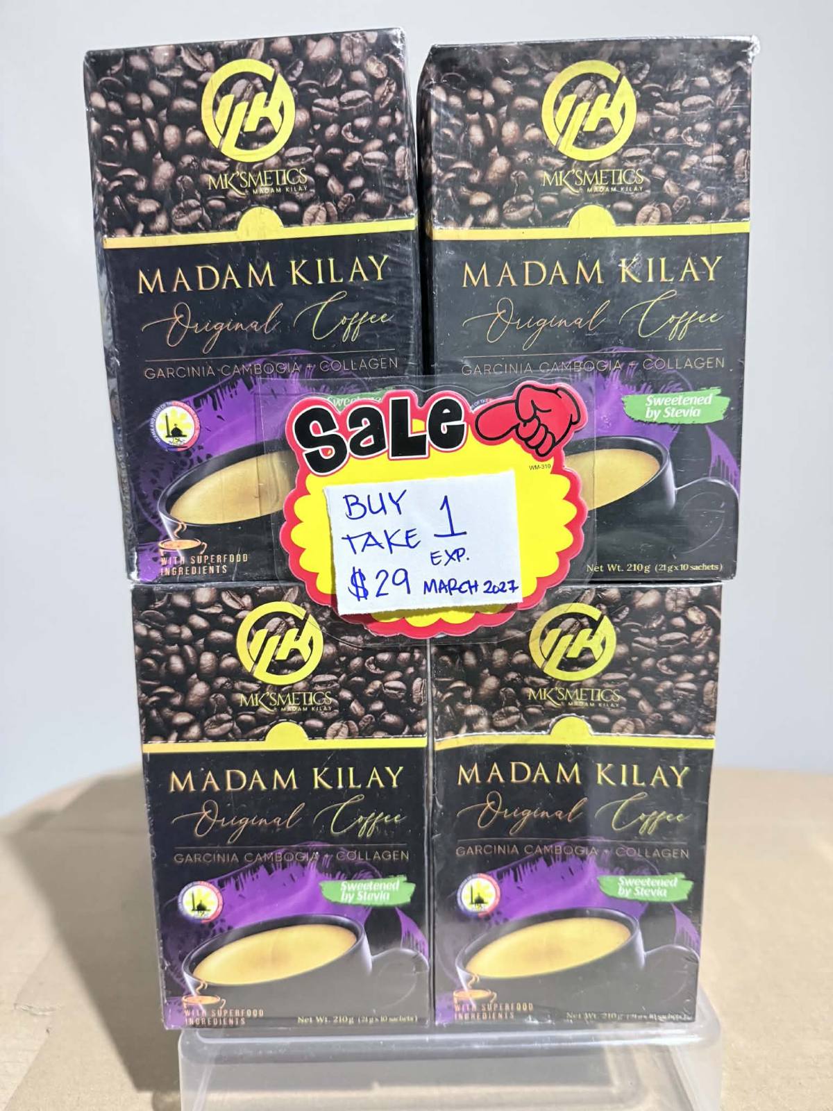 .Buy 1 Take 1 MADAM KILAY Slimmimg K- Original Coffee Garcinia Cambogia Plus Collagen