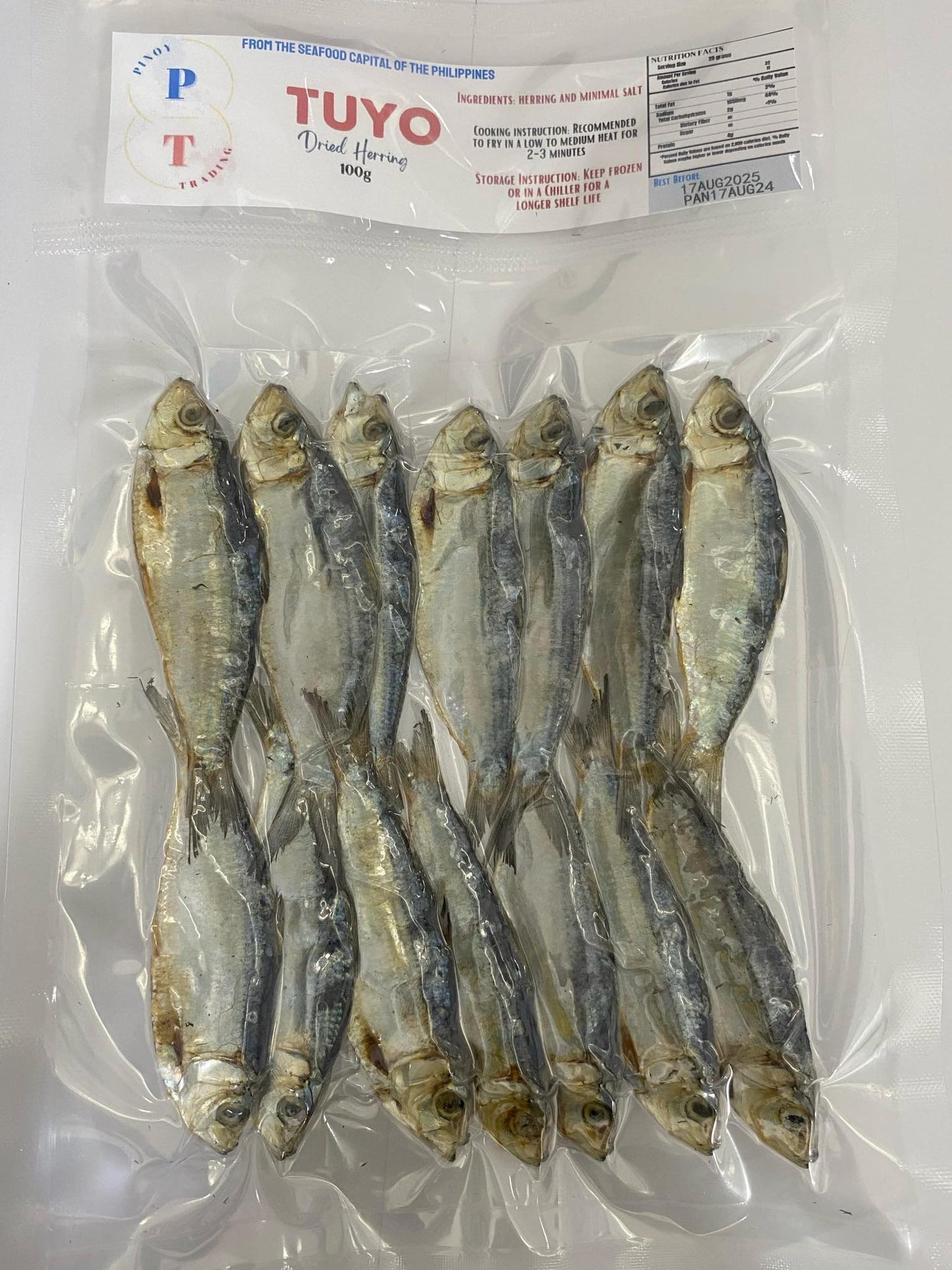 Dried Herring (Tuyo Salinas)