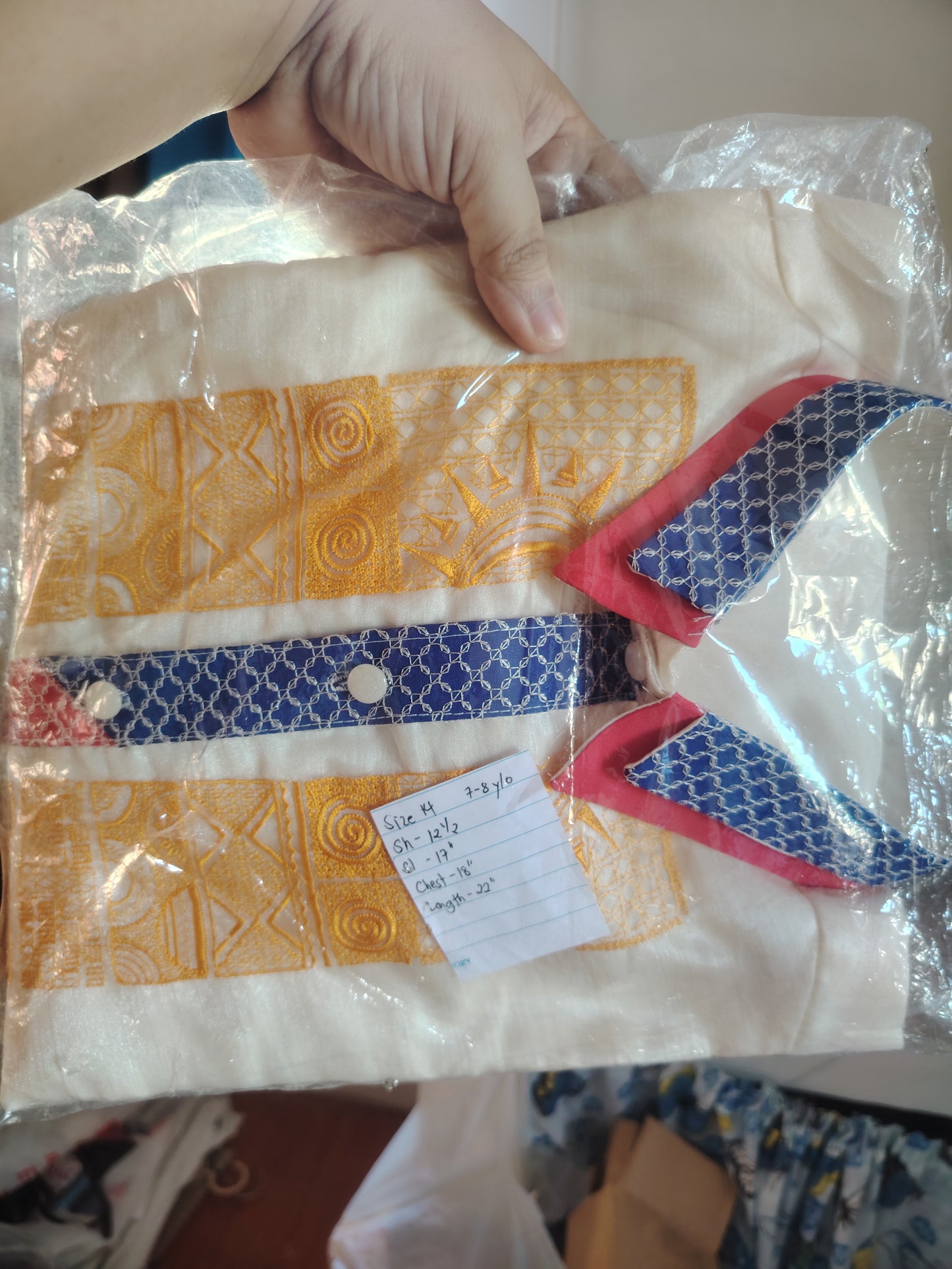 Barong With Flag Lining
