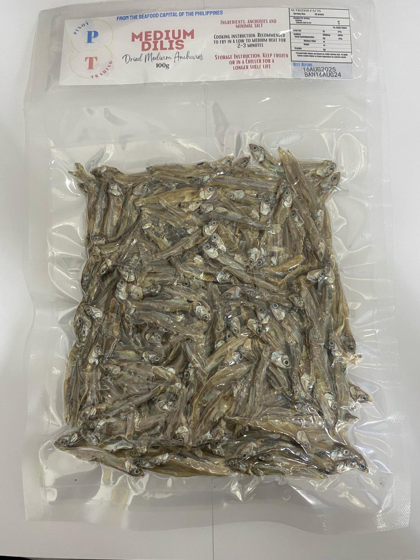 Dried Medium Dilis