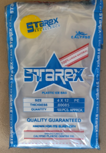 Starrex Ice Plastic Bag