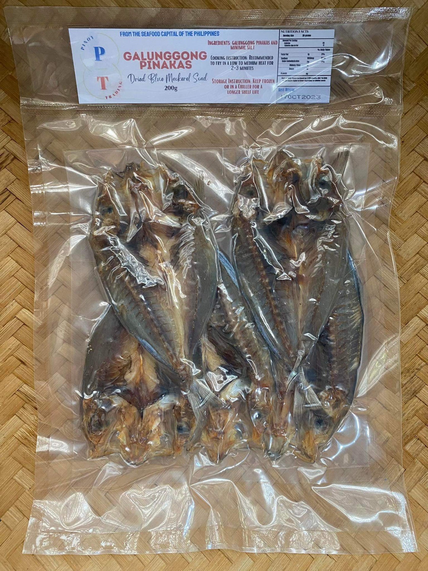 Dried Galunggong Pinakas