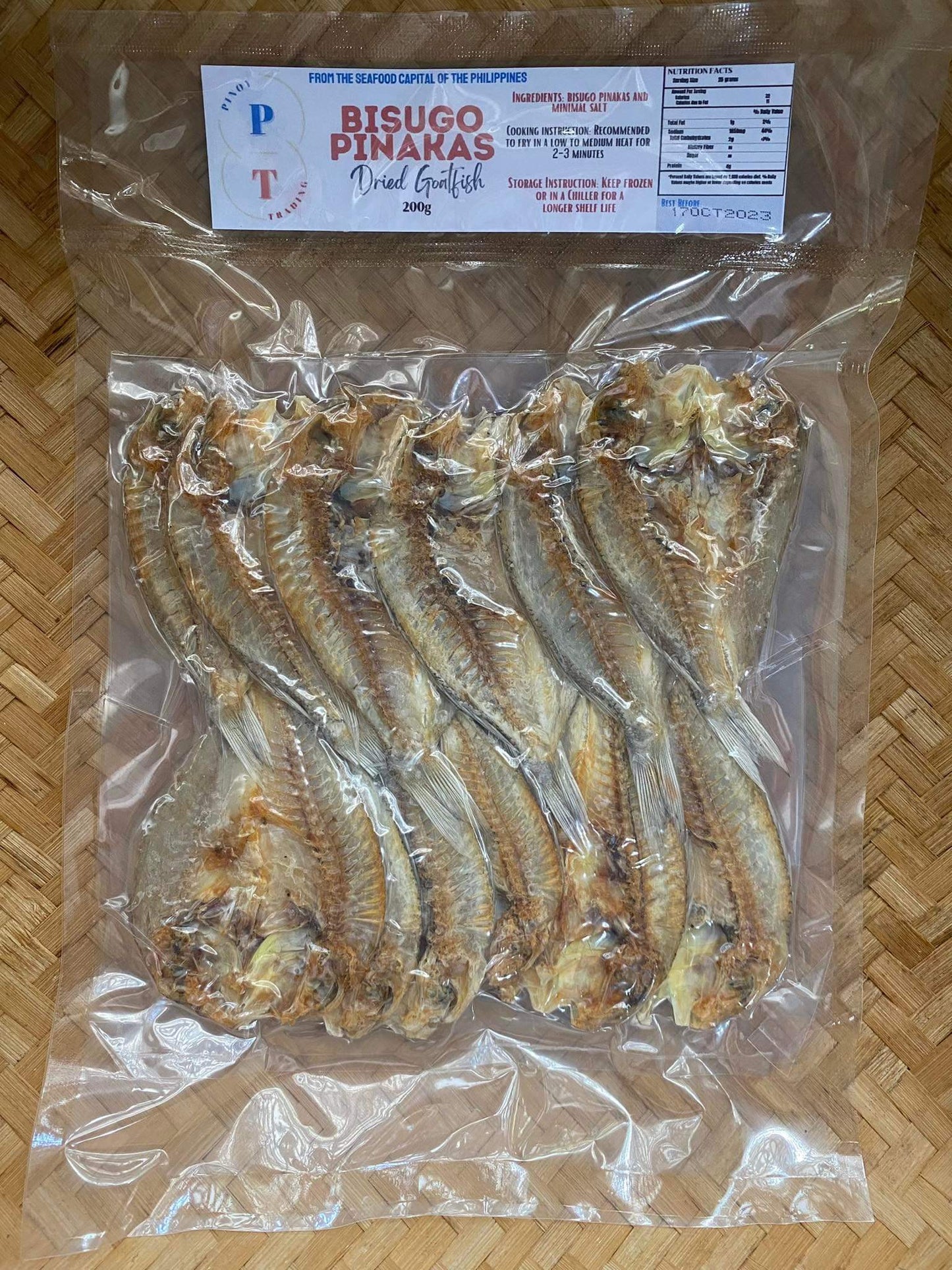 Dried Bisugo Pinakas